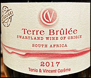 2017 Terre Brulee Le Rouge