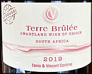 Terre Brulee 2019 Le Rouge