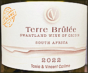 Terre Brulee 2022 Le Blanc