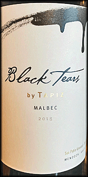 Tapiz 2018 Black Tears Malbec