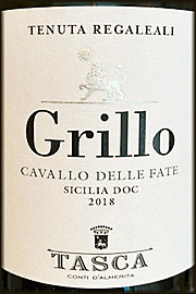 Tasca d'Almerita 2018 Grillo Cavallo delle Fate