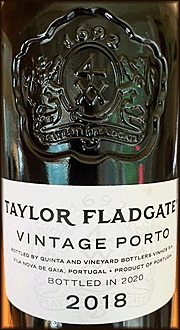 Taylor Fladgate 2018 Vintage Port