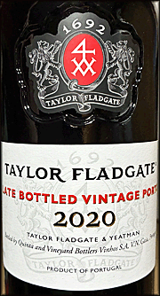 Taylor Fladgate 2020 Late Bottled Port