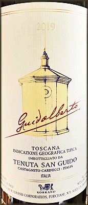 Tenuta San Guido 2019 Guidalberto