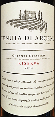 Tenuta di Arceno 2014 Chianti Classico Riserva