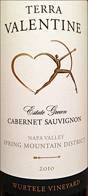 Terra Valentine 2010 Wurtele Vineyard Cabernet Sauvignon