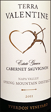 Terra Valentine 2011 Yverdon Cabernet Sauvignon