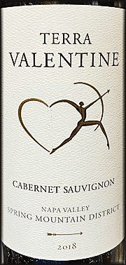 Terra Valentine 2018 Spring Mountain Cabernet Sauvignon