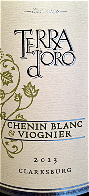 Terra d'Oro 2013 Chenin Blanc Viognier