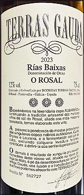 Terras Gauda 2023 O'Rosal
