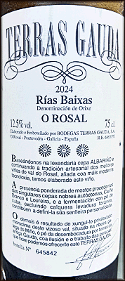 Terras Gauda 2024 O Rosal