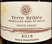 Terre Brulee 2018 Le Blanc