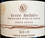 Terre Brulee Le Blanc 2016