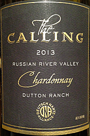 The Calling 2013 Dutton Ranch Chardonnay