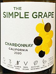 The Simple Grape 2020 Chardonnay