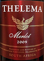 Thelema 2009 Merlot