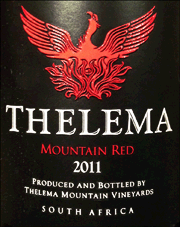 Thelema 2011 Mountain Red