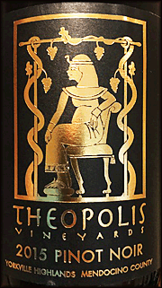 Theopolis 2015 Yorkville Highlands Pinot Noir