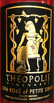 Theopolis 2016 Rose of Petite Sirah