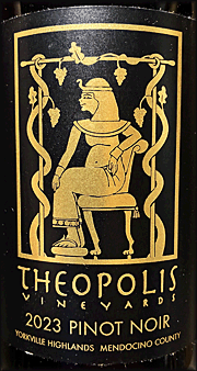 Theopolis 2023 Yorkville Highlands Pinot Noir
