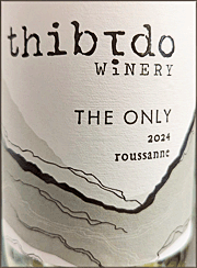 Thibido 2024 The Only Roussanne