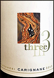 Three 2013 Lucchesi Carignane