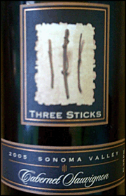 Three Sticks 2005 Cabernet