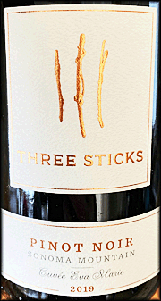 Three Sticks 2019 Cuvee Eva Marie Pinot Noir