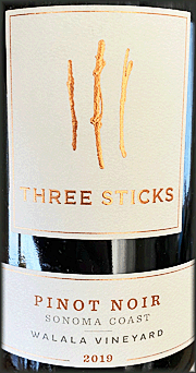 Three Sticks 2019 Walala Pinot Noir