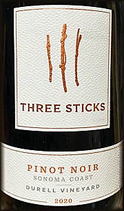 Three Sticks 2020 Durell Pinot Noir