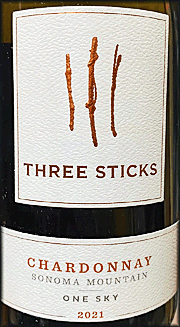 Three Sticks 2021 One Sky Chardonnay