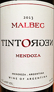 TintoNegro 2013 Malbec