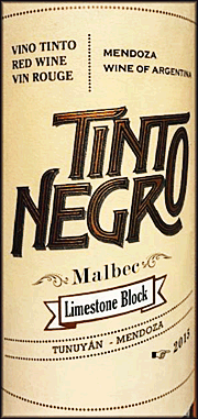 TintoNegro 2015 Limestone Block Malbec