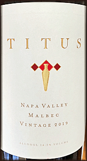 Titus 2019 Malbec