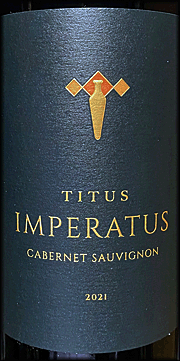 Titus 2021 Imperatus Cabernet Sauvignon