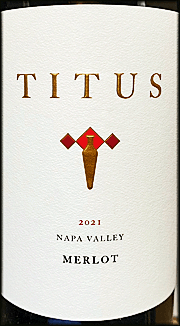 Titus 2021 Merlot