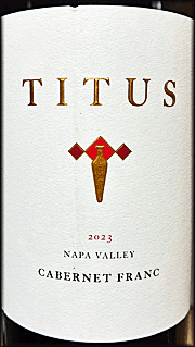 Titus 2023 Cabernet Franc