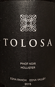 Tolosa 2015 Hollister Pinot Noir