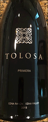 Tolosa 2015 Primera Pinot Noir