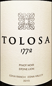 Tolosa 2015 Stone Lion Pinot Noir