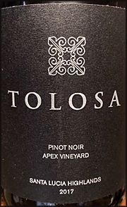 Tolosa 2017 Apex Vineyard Pinot Noir