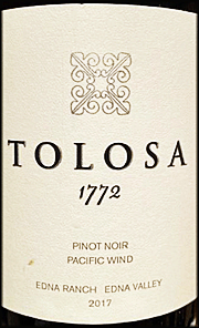 Tolosa 2017 Pacific Wind Pinot Noir