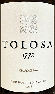 Tolosa 2018 1772 Chardonnay