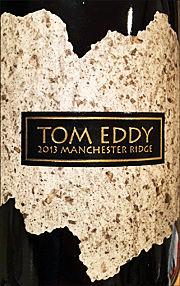 Tom Eddy 2013 Manchester Ridge Pinot Noir