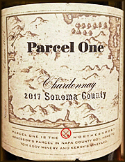 Tom Eddy 2017 Parcel One Chardonnay