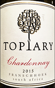 Topiary 2015 Chardonnay