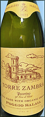 Torre Zambra 2021 Poggio Salaia Pecorino