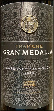 Trapiche 2019 Gran Medalla Cabernet Sauvignon