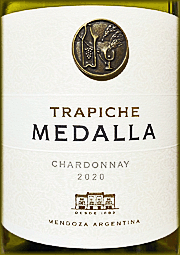 Trapiche 2020 Medalla Chardonnay