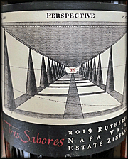 Tres Sabores 2019 Rutherford Perspective Zinfandel